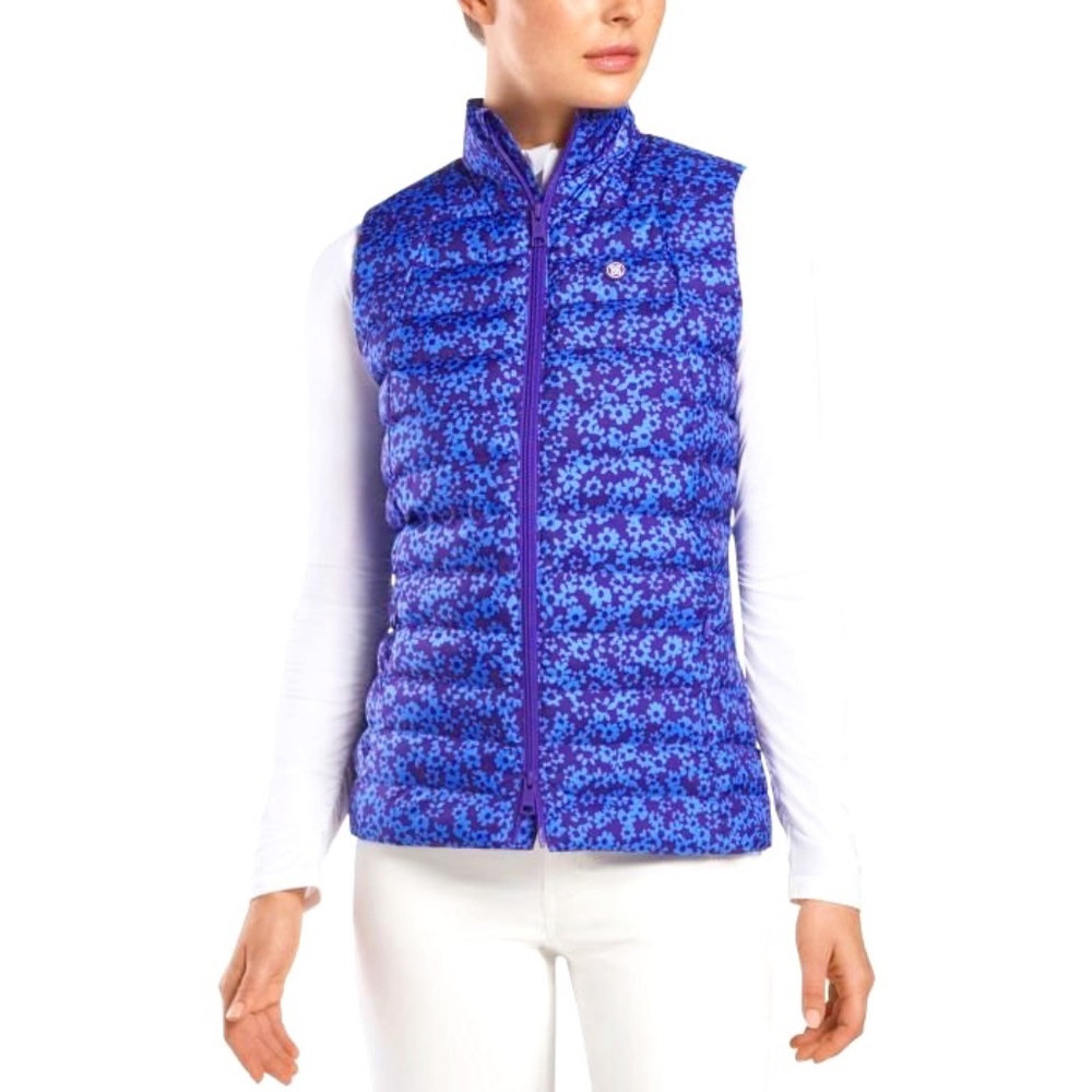 GFore Padded Vest with Ditzy Floral print.